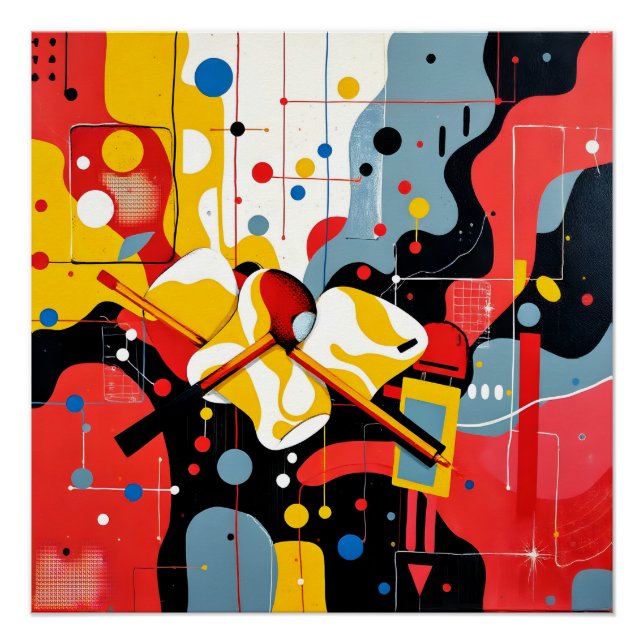 Harmonie in Bewegung Poster (Vorderseite)