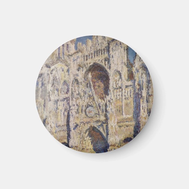 Harmonie in Blau und Gold Claude Monet Magnet (Vorne)