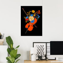 Harmonie in Bloom Poster