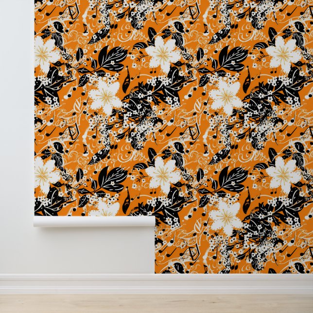 Harmonie in Bloom Tapete (Anwendung)