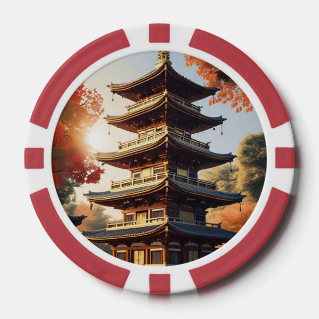 "Harmonie in Design" Pokerchips (Vorderseite)
