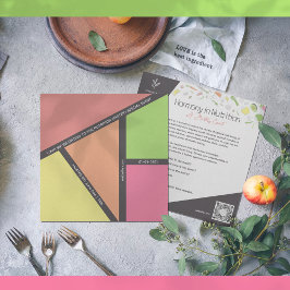 Harmonie in Ernährungsereignissen Einladung