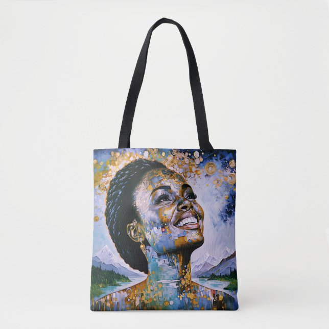 "Harmonie in Gold und Himmel" (Vorderseite)