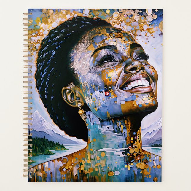 "Harmonie in Gold und Himmel" Planer (Vorderseite)