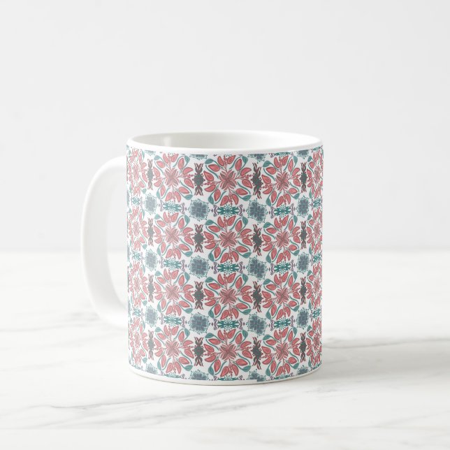 Harmonie in Mustern Kaffeetasse (Vorderseite Links)