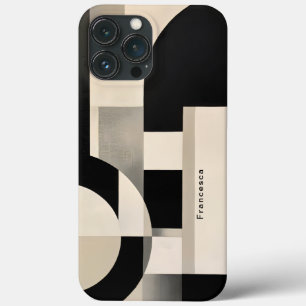 Harmonie in Schattierungen: Abstrakte Komposition Case-Mate iPhone Hülle