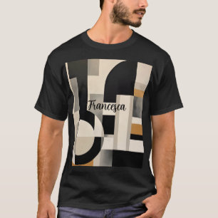 Harmonie in Schattierungen: Abstrakte Komposition  T-Shirt