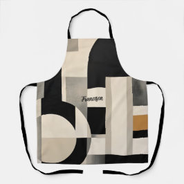 Harmonie in Schattierungen: Abstrakte Zusammensetz Schürze