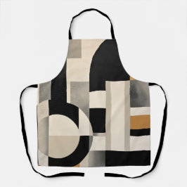 Harmonie in Schattierungen: Abstrakte Zusammensetz Schürze