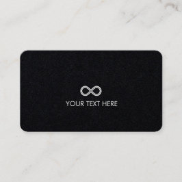 Harmonie in Unendlichkeit - Sammlung von Elegant Visitenkarte