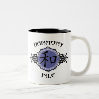 Harmonie-Insel-Tasse Zweifarbige Tasse