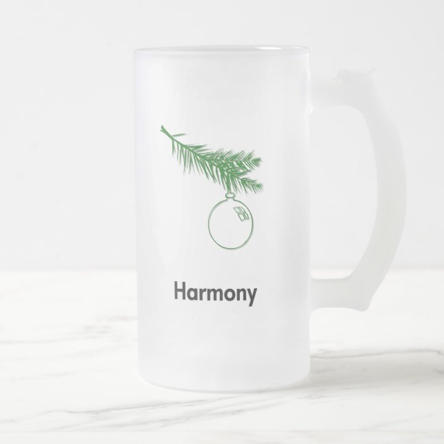 Harmonie Mattglas Bierglas (Rechts)