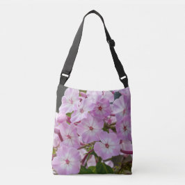 Harmonie Phlox – Pink Garden Bloom Tragetaschen Mit Langen Trägern
