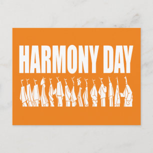 Harmonie-Tag, Australien Postkarte