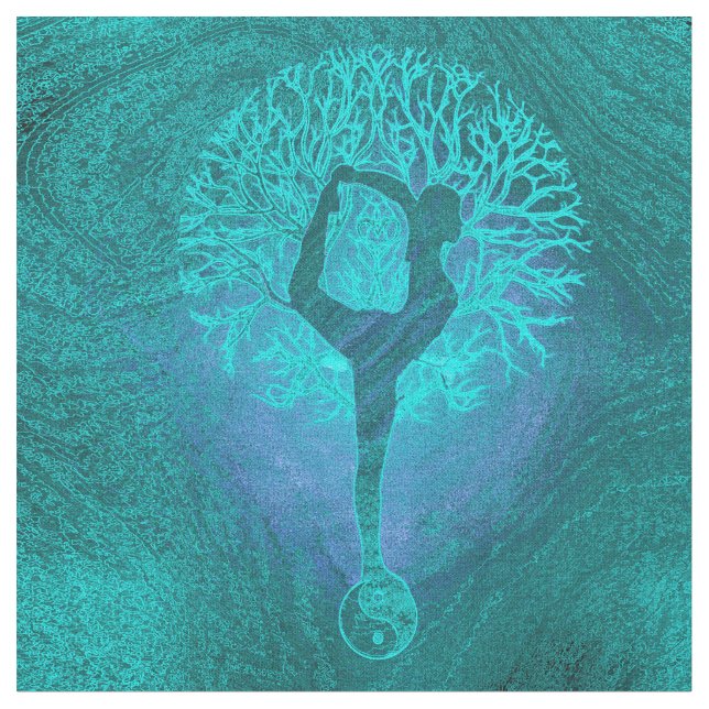 Harmonie und Balance Stoff (Nahaufnahme)