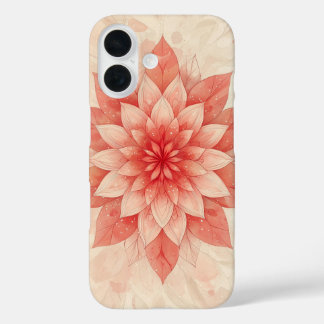 Harmonie von weichem Petal iPhone 16 Hülle