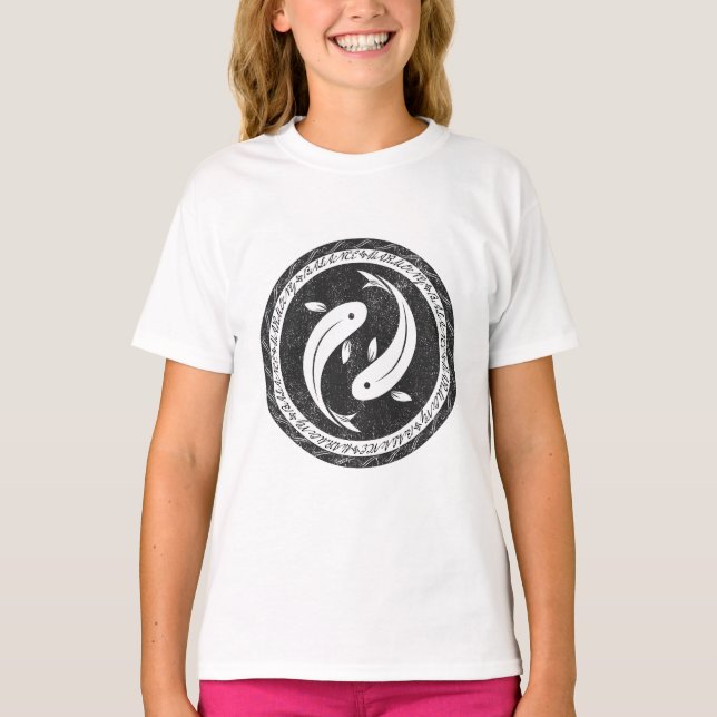 Harmonie: Yin-Yang Fish Shirt (Vorderseite)