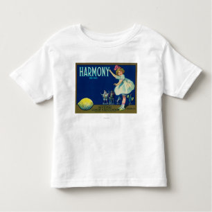 Harmonie-Zitrone LabelSan Dimas, CA Kleinkind T-shirt