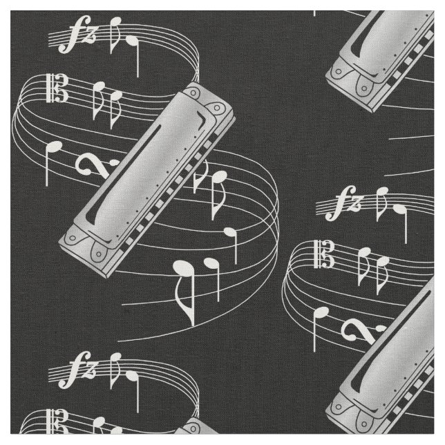 Harmonika-Gewebe - Dunkelheit Stoff (Nahaufnahme)
