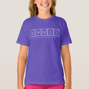Harmonische Bezeichnung für periodische Tafelelem T-Shirt