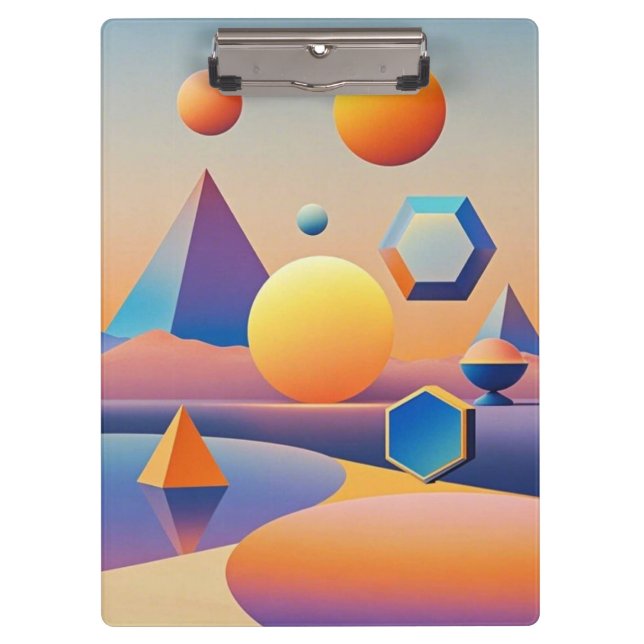 Harmonische Mischung von Texturen, Gradienten Klemmbrett (Vorderseite)