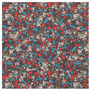 Harmonisches Chaos, lebendiges Abstract Design Stoff