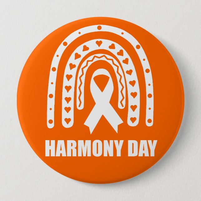 Harmony Day Australia Button (Vorderseite)