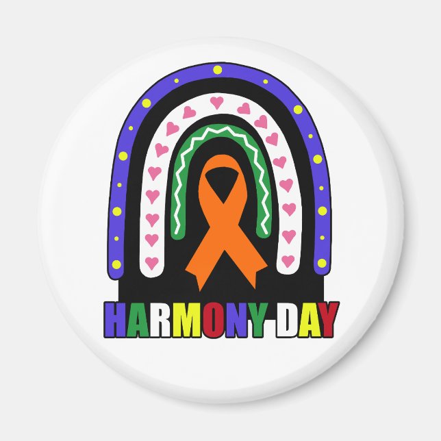 Harmony Day Australia Magnet (Vorne)