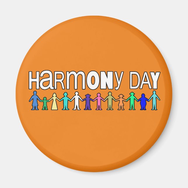Harmony Day Australia Magnet (Vorne)