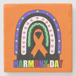 Harmony Day Australia Steinuntersetzer