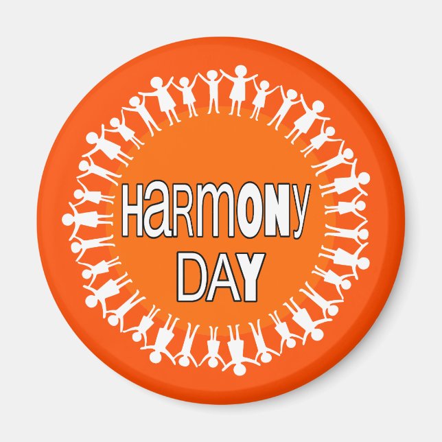 Harmony Day, Australien Magnet (Vorne)