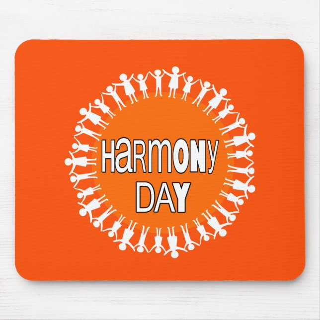 Harmony Day, Australien Mousepad (Vorne)