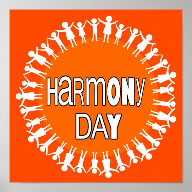 Harmony Day, Australien Poster (Vorne)