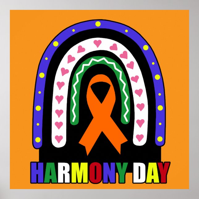 Harmony Day Australien  Poster (Vorne)