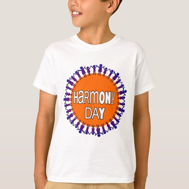 Harmony Day, Australien T-Shirt (Vorderseite)