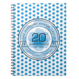 Harmony Dental 20th Anniversary Notebook Notizblock