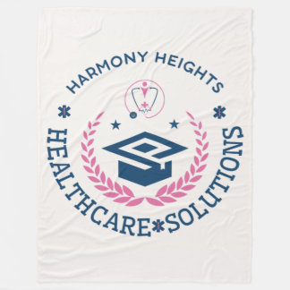 Harmony Heights Healthcare Solutions Company Logo Fleecedecke