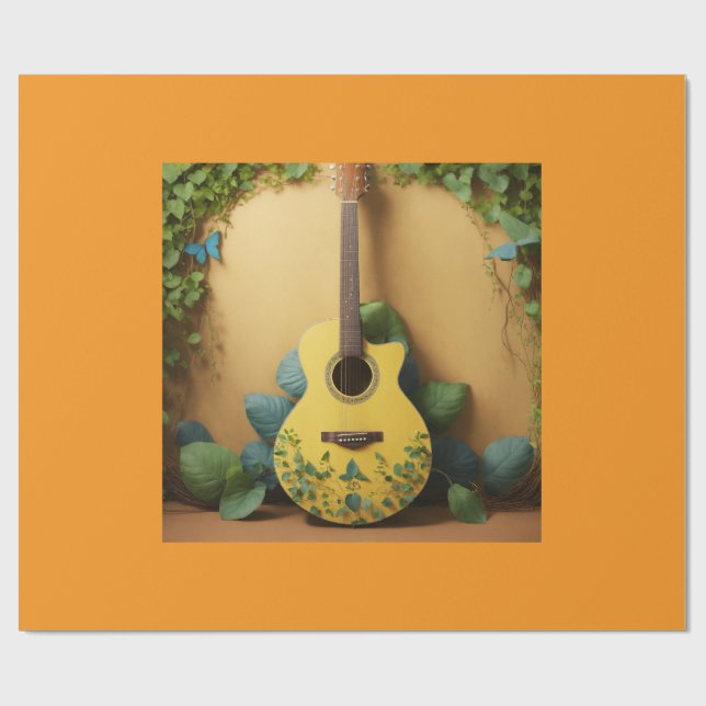 Harmony in Bloom Geschenkpapier (Flach)