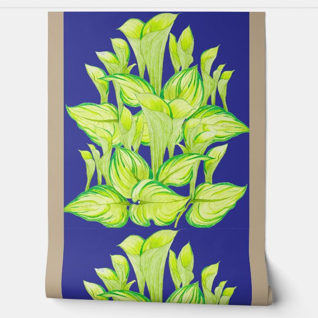 'Harmony in Green' on a  Tapete (Abrollen)