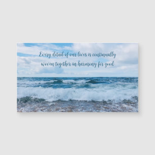 Harmony Inspirational Beach Fotografy Magnet