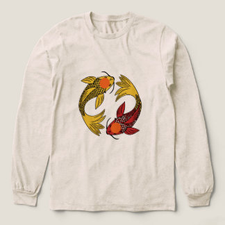 Harmony T-Shirt, japanische Koi-Fische Tri-Blend Shirt