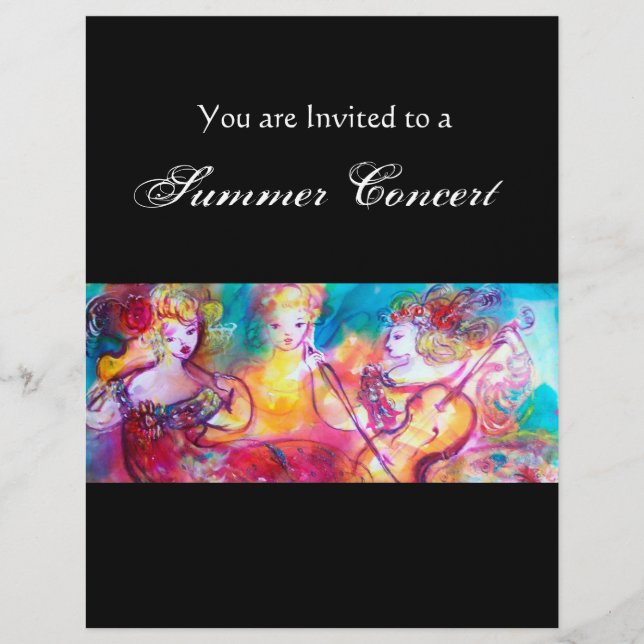 HARMONY TRIO SPRING CONCERT FLYER (Vorne)