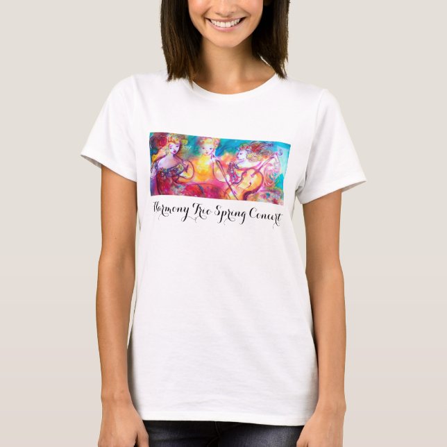 HARMONY TRIO SPRING MUSIC CONCERT T-Shirt (Vorderseite)