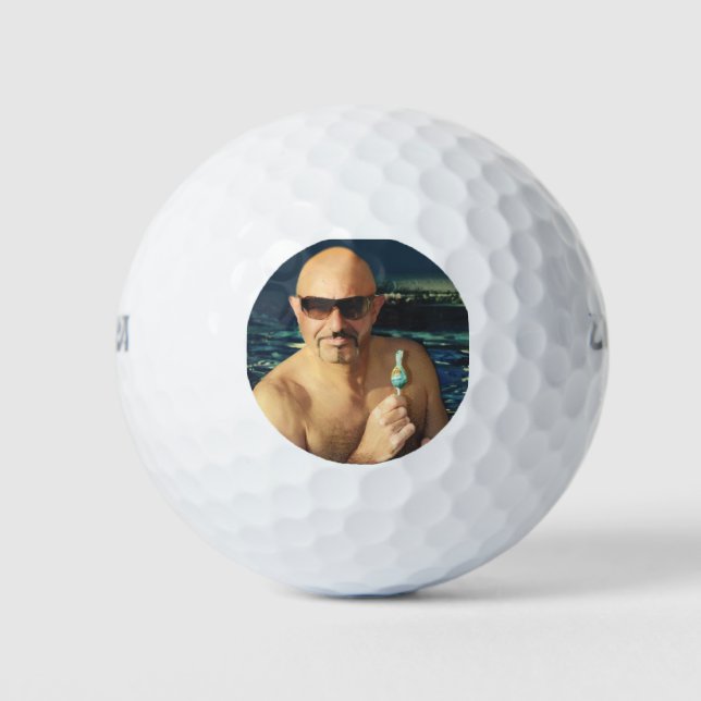 Harmy Golf Balls - Spiel mit Harmy's Bälle! Golfball (Vorderseite)