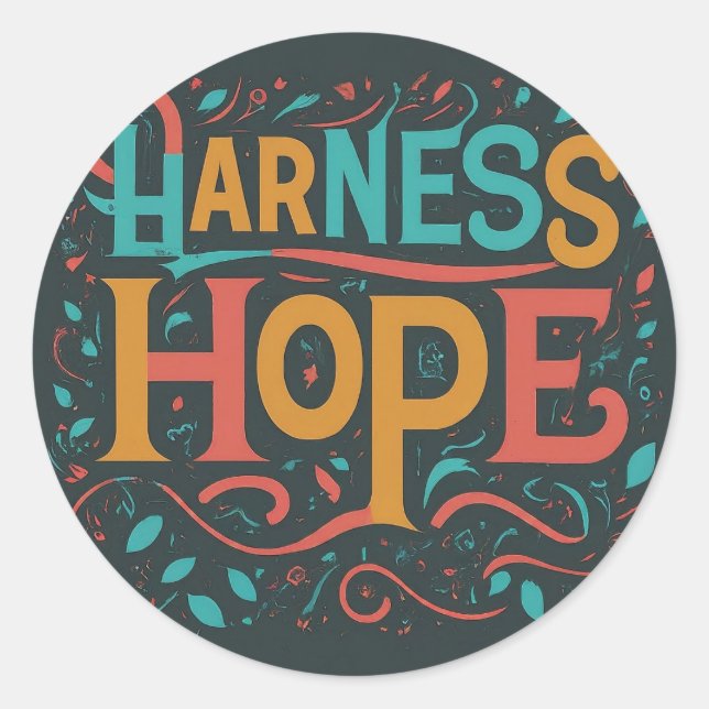 Harness Hope Sticker (Vorderseite)