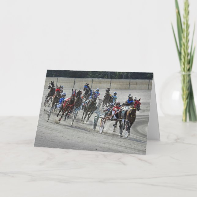 Harness Racing der letzten Karte (Vorderseite)