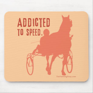 Harness Racing Horse Lover Mousepad