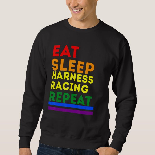 Harness Racing Sweatshirt (Vorderseite)