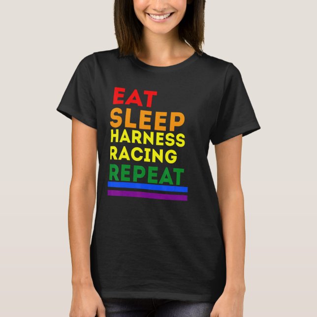 Harness Racing T-Shirt (Vorderseite)
