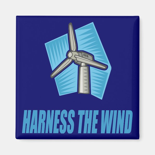 Harness the Wind Magnet (Vorne)